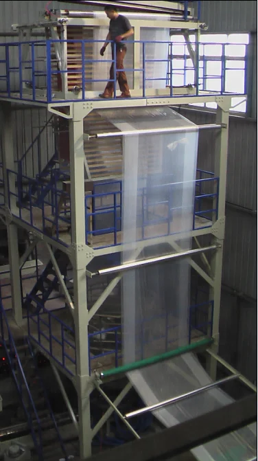 ABA ABC 3m 4m 6m 8m 10m 12m 3/5/7 Layers Agricultural greenhouse cover Co-extruder HDPE LDPE LLDPE Plastic Film Blowing Machine