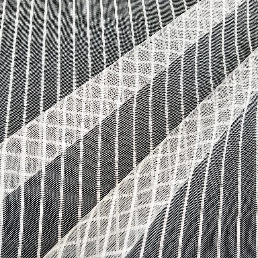 Hotsale in Poland!sisal web net 3d mesh stripes fabric