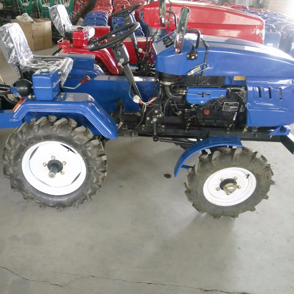 Agricultural four wheel tractor