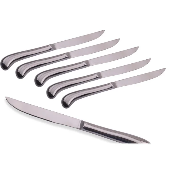 6pcs non-stick Knife set with flowers pattern