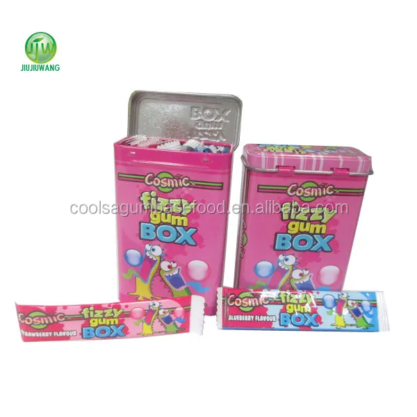 
 Супер любовник придерживайтесь жевательная резинка в прекрасный консервная банка  