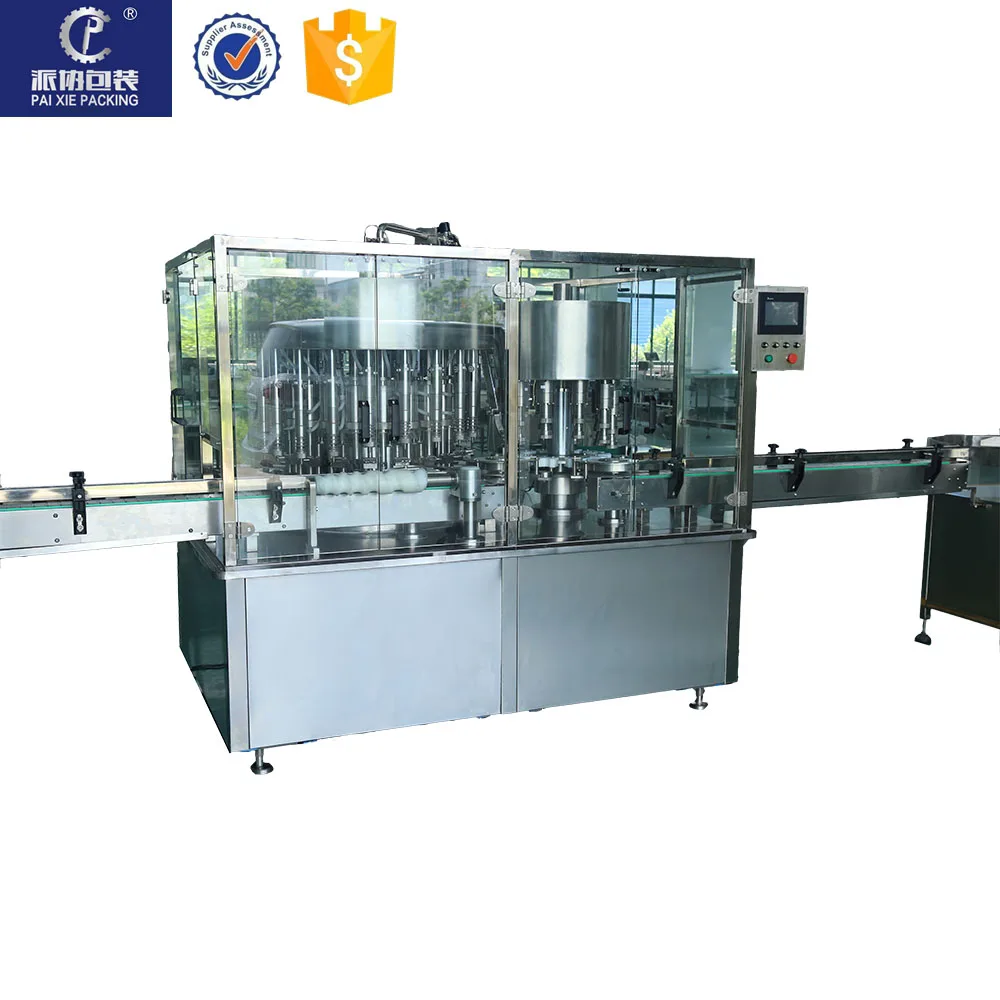 Cheap and good quality 6 heads miner water 3in1 bottelling filling machine
