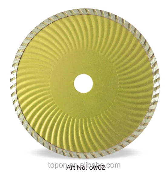 Diamond Sintered Saw Blade(Turbo Wave) for Block Concrete Pavers Brick Marble And Tile