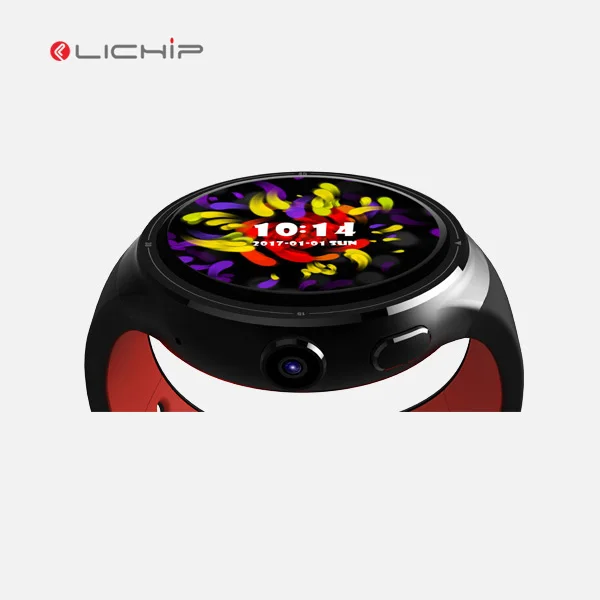 LICHIP Новая мода круглый экран gps gprs камеры L-Z10 Смарт-часы