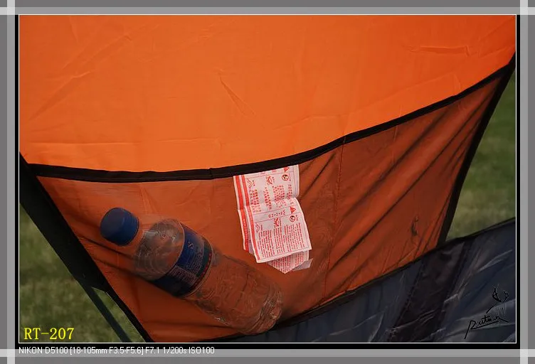 
RT-207 ROUTMAN 2-3 Person Outdoor Luxury Leisure Big Family Camping Leisure Tunnel 2 room camping tent 