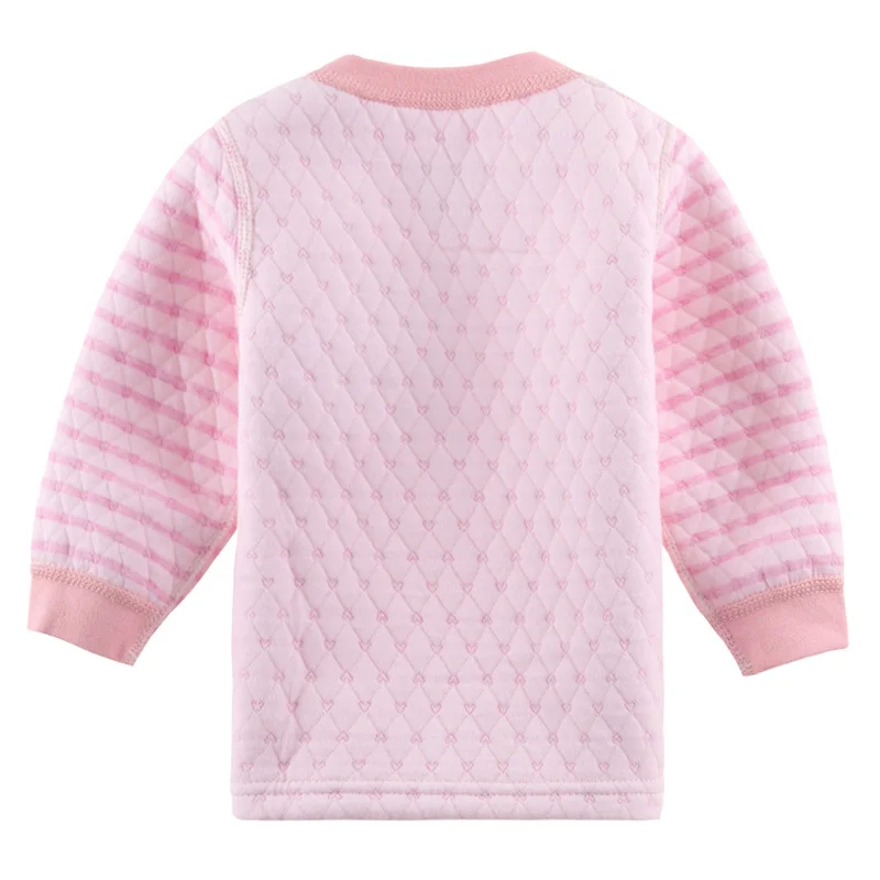 
Senbodulun Jacquard Fabric Baby Warming Clothes Long sleeved Cotton Baby Clothing 
