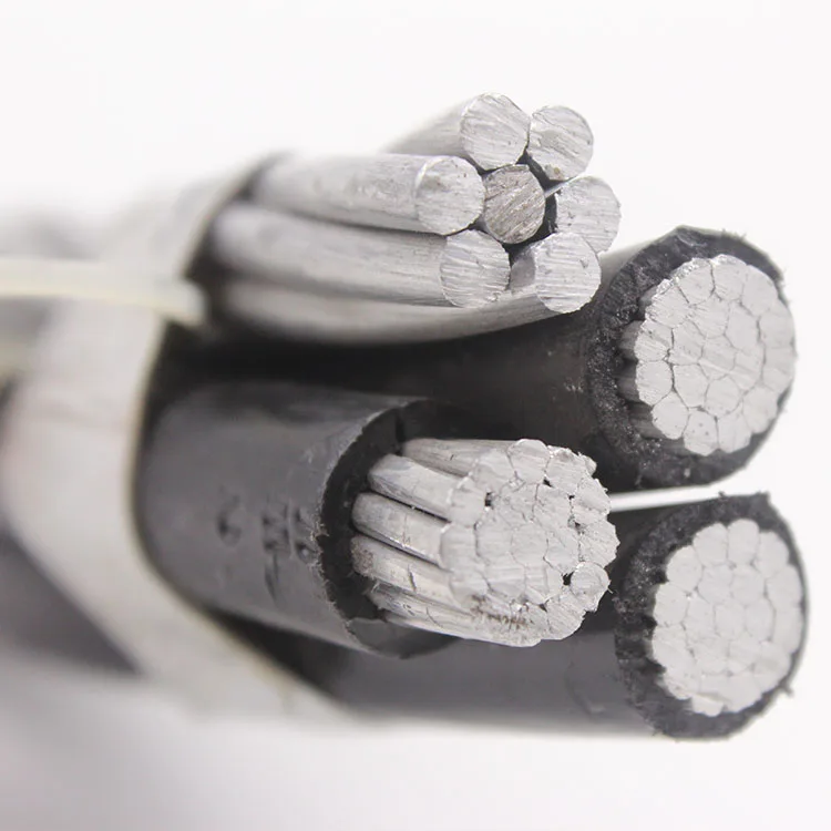 Overhead Insulated ABC Aluminium Conductor (1kV), 4 core 120 sqmm 415V, as per IEC 60502
