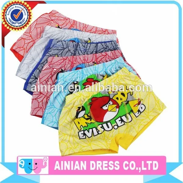 f718 оптовая ребенок мальчик нижнее белье мультфильма дети боксер краткое