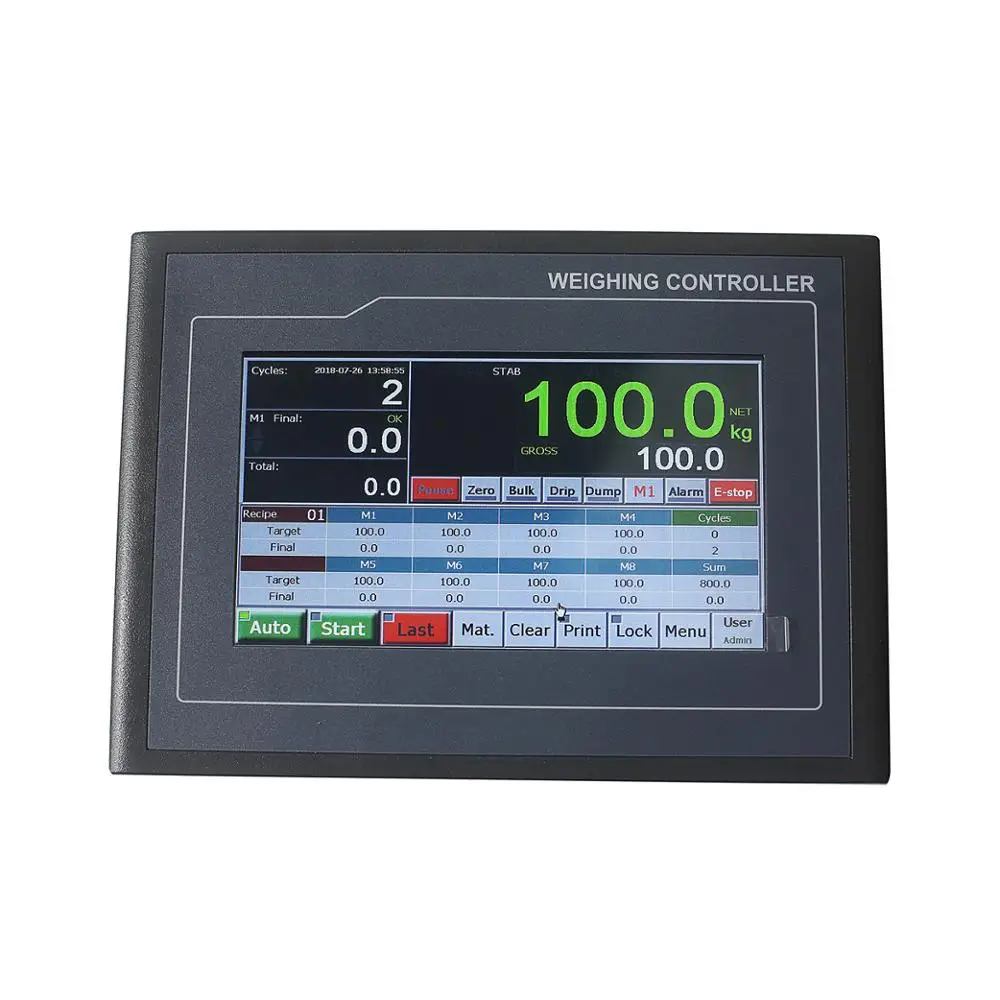 Batching Scales Digital Weighing Controller, Weight Indicator with Modbus Ethernet