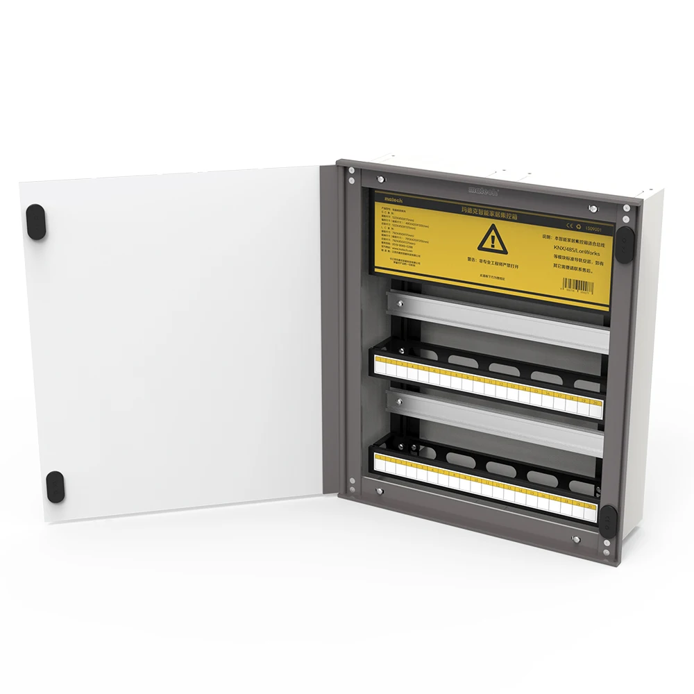 New design large power Distribution Box 56P 72P smart home mcb metal electronic enclosure