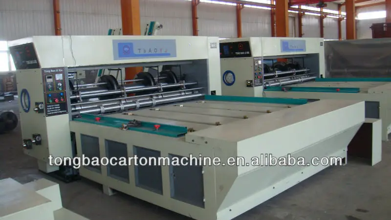 Factory price corrugated box automatic rotary slotter machine