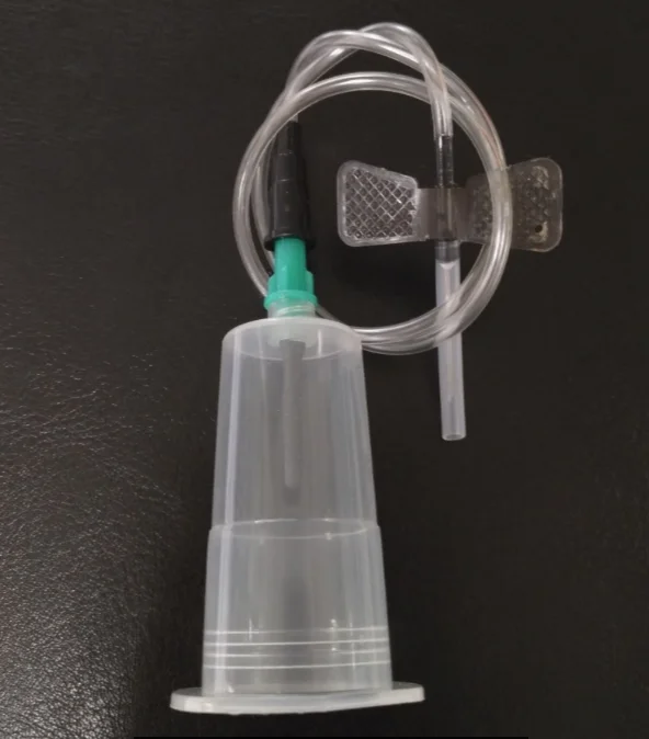 Disposable vacuum blood needle holder/blood collection needle holder