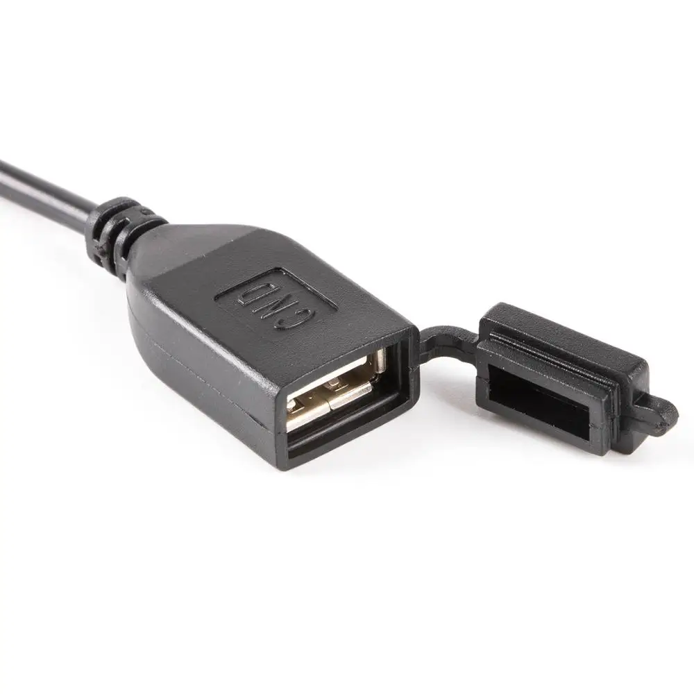 USB a female with cover usb socket with cap dusty proof