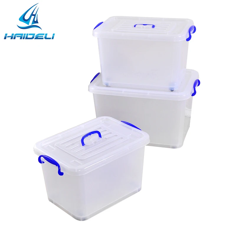 
New Product 250L large plastic fish containers Stackable Storage Plastic Bin Box,clear plastic storage box with lid 