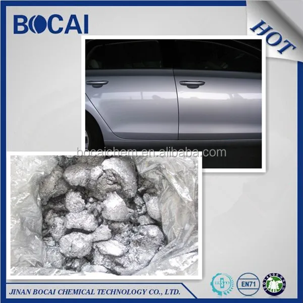 High quality leafing imitationing plating aluminum paste for chrome effect paint