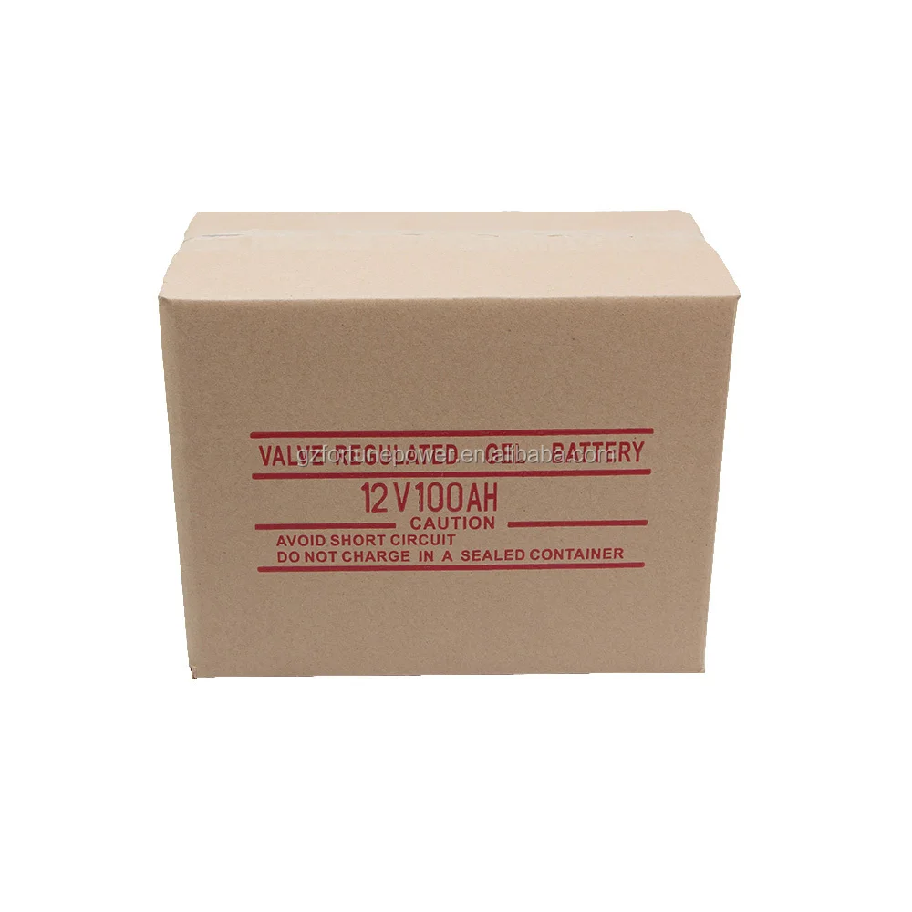 
Rechargeable solar battery 12V 100Ah for solar & UPS 