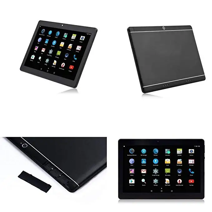 
Factory price 3G Phone Call tablet PC10.1 inch Android 6.0 Quad Core 1.3Ghz Two SIM Two Standby Mini Laptop 