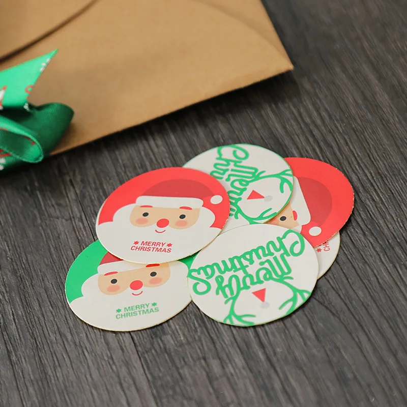 Wedding favor christmas Invitation Greeting gift Kraft Paper string tie Envelope brown packaging with Ribbon with love buckle