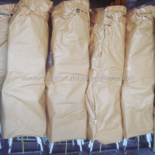 Stackable Aluminum Chair with double tubes