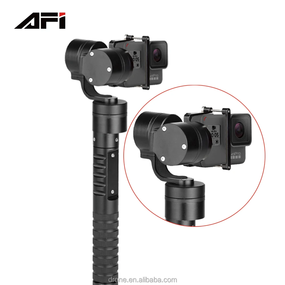 AFI 3-Axis Handheld camera Gimbal Stabilizer for go pro he-ro sport cameras film making/photography use