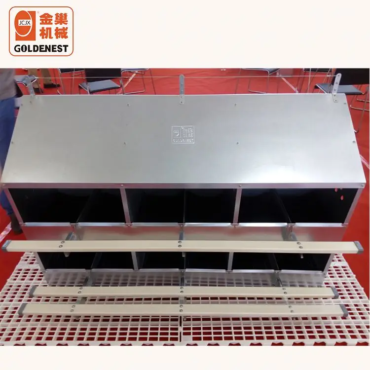 Poultry Farming Equipment 100% PP Raw Material Breeder and Layer Hen Egg Nest Plastic Pads