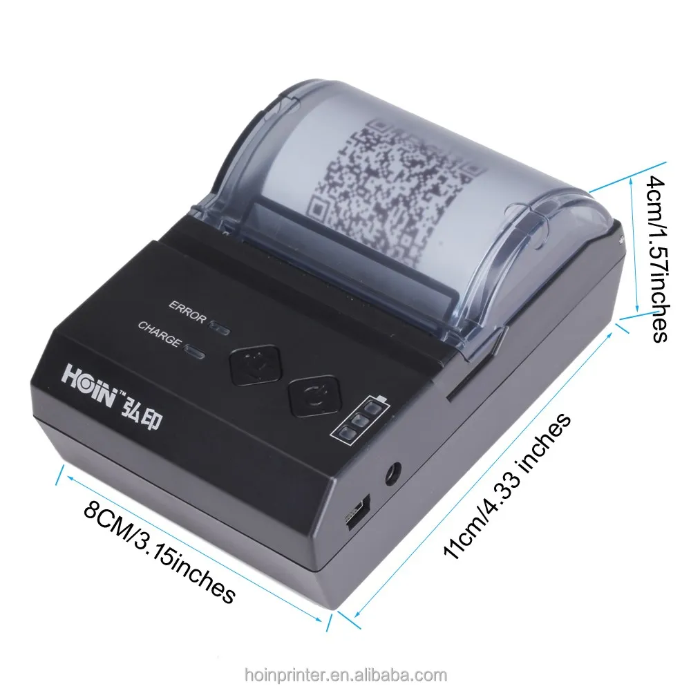 Handheld BT Printer 58mm Mobile Pos Terminal With Printer