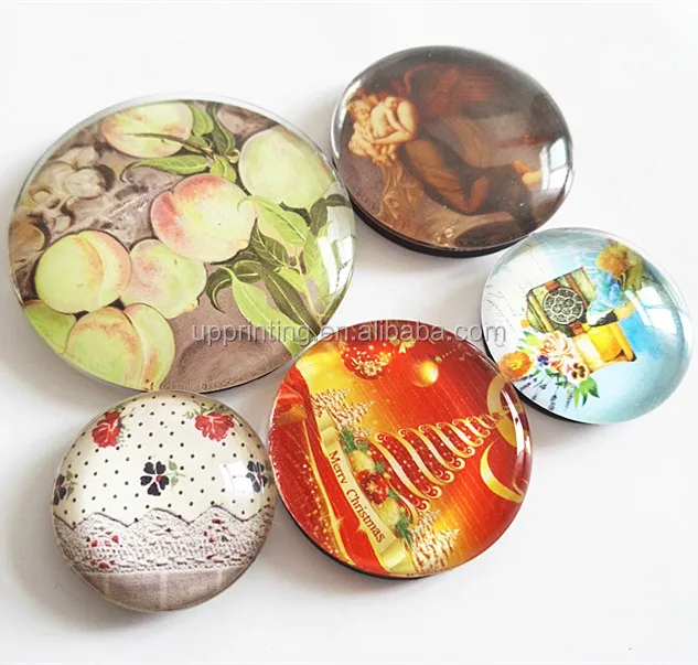 На заказ 3D Магнитные рождественские магниты на холодильник с кристаллами магнитные наклейки для сувенирной средней коробки или по индивидуальному заказу