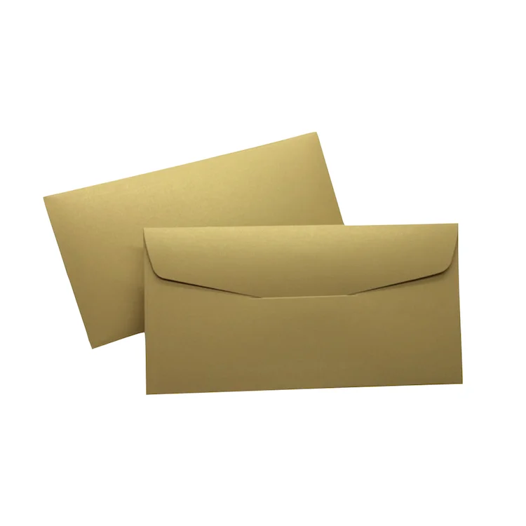 Glitter Pearl Paper Wedding Envelopes Custom Logo Cardboard Gold Foil Envelopes