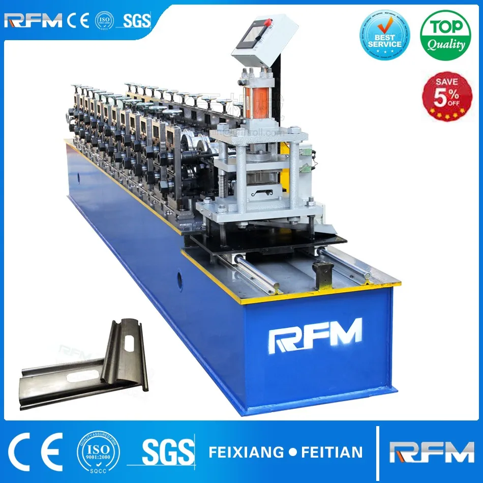 Steel Frame Shutter Door Gear Driven Rolling Forming Machinery Profile Roller Shutter Production Line