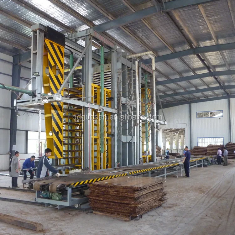 Hydraulic Hot Press for Bamboo Strand Woven Board