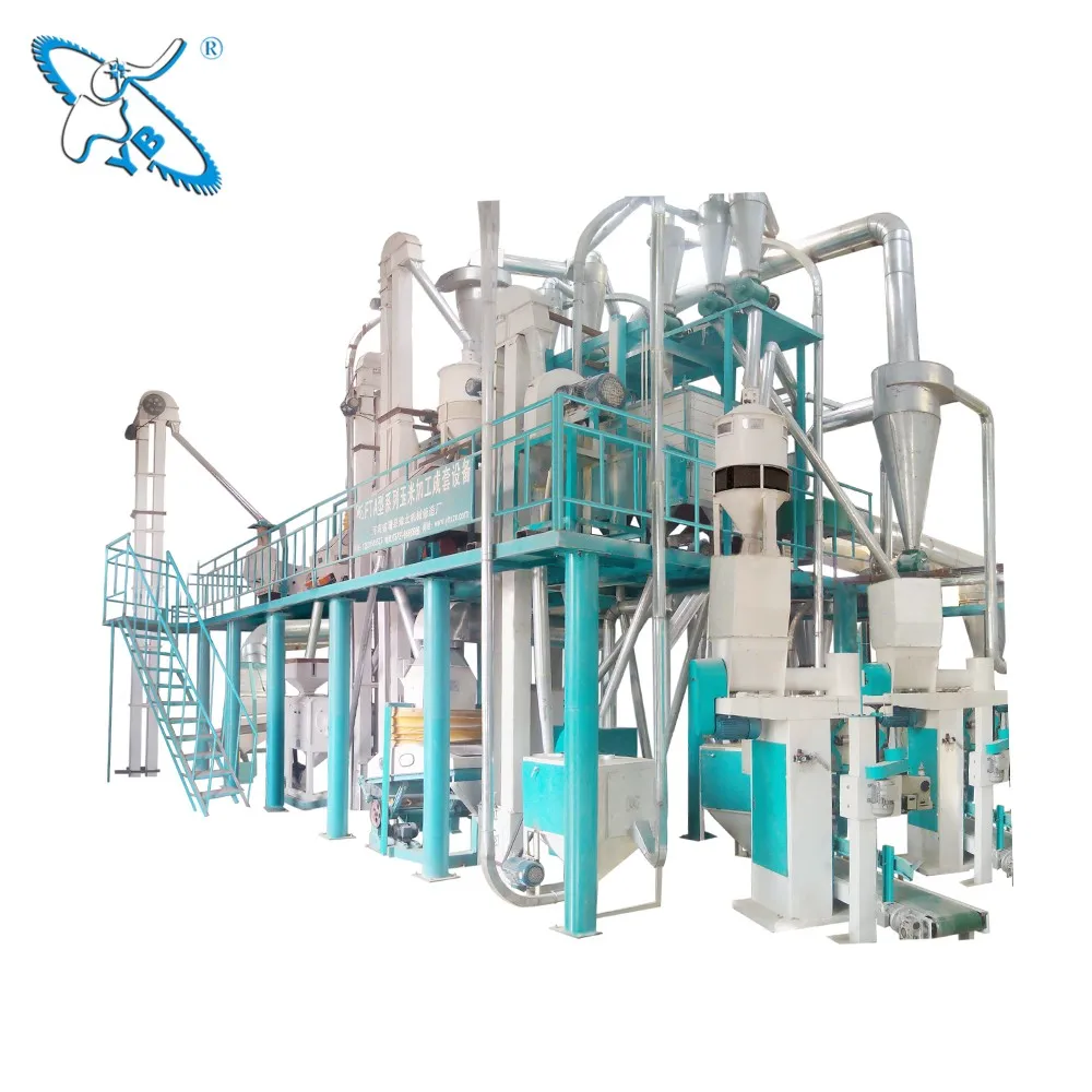 Maize Flour Mill Plant Maize Milling Machines with Good Price In Africa