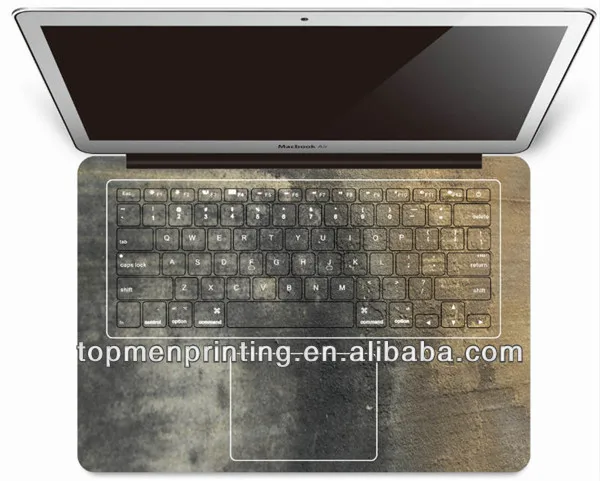 
Best design removable with no residue full body cover vinyl skin silicone keyboard cover protector skin for macbook 