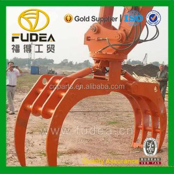  Приспособления для экскаватора гидравлический или механический экскаватор грейфер металл/дерево/захват бревен