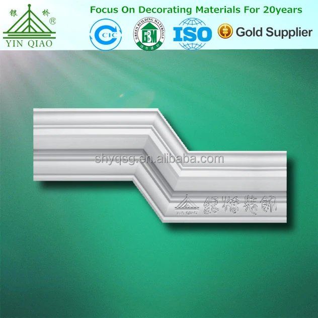 gypsum cornices,plaster coving .decorating material