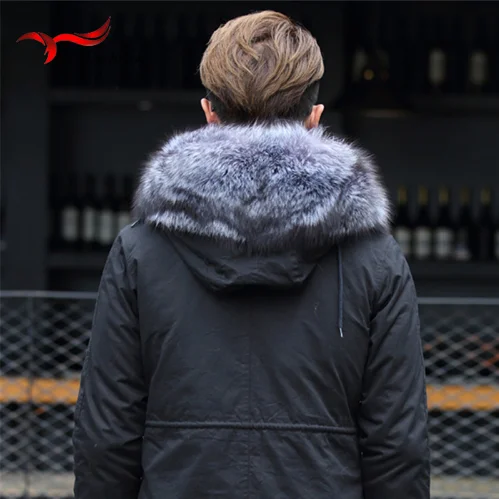  Доставка DHL в армейском стиле; Зеленое зимнее пальто холодного цвета для женщин и мужчин длинные из натурального меха с большим воротником енота h