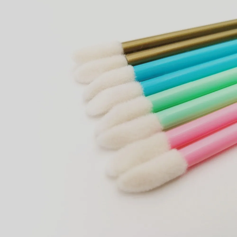 Disposable mini lip brush applicator best lip gross scrub brushes