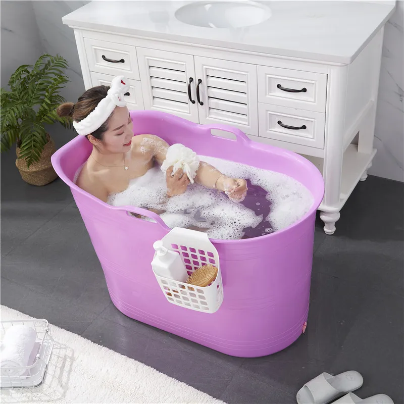 SGS Test Passed PP5 Plastic Portable Bathtub for Adults, 2019 newest Plastic Bathtub as gift