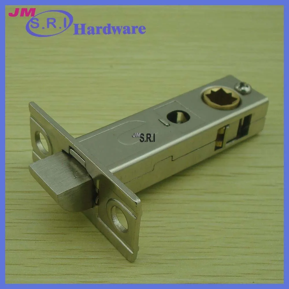 Brass cylinder lock latch for door knob