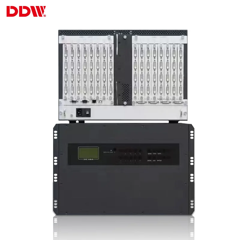  Лидер продаж аппаратное обеспечение настенный видеоконтроллер 4x2 RS232 VGA DVI видеопроцессор 4k для обеспечения безопасности
