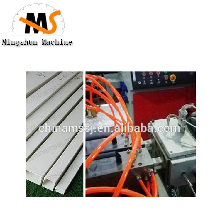 ПВХ Электрический кабель площади короба производственной линии