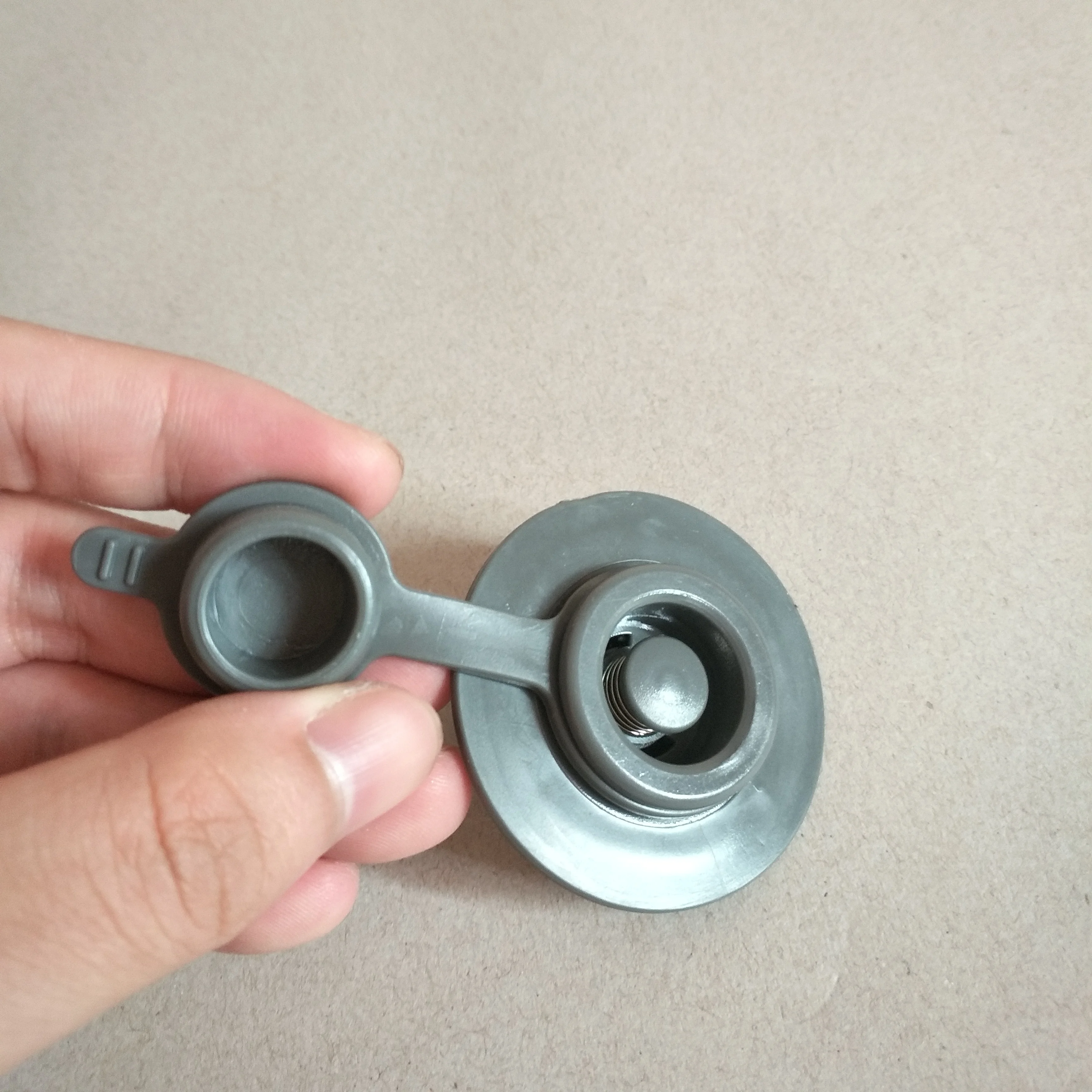 
plastic small TPU air valve for inflatable pillow&cushion 