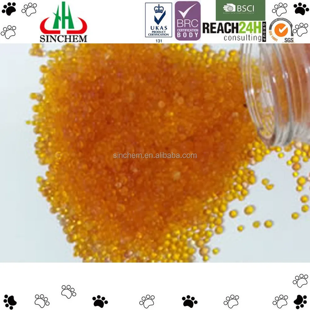 cobalt chloride free orange indicating silica gel