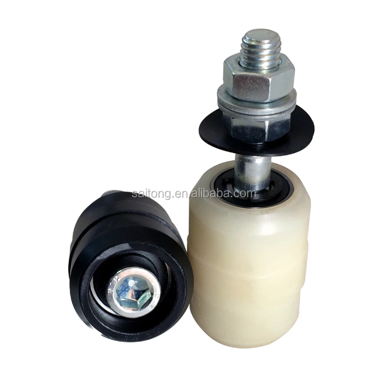 ball bearing guide with nylon roller for sliding gate