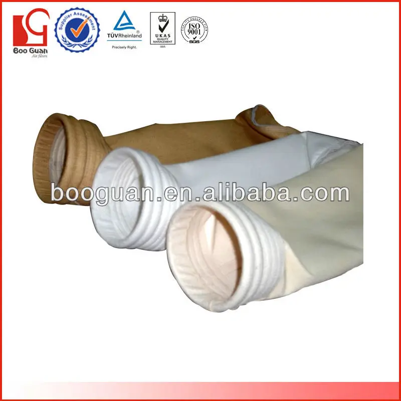 cement factory flour dust bag sock filter