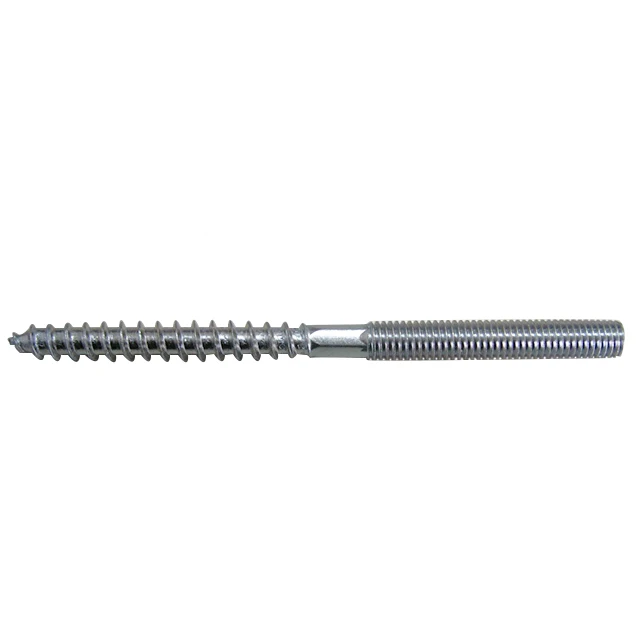 double head thread wood screw hanger bolt