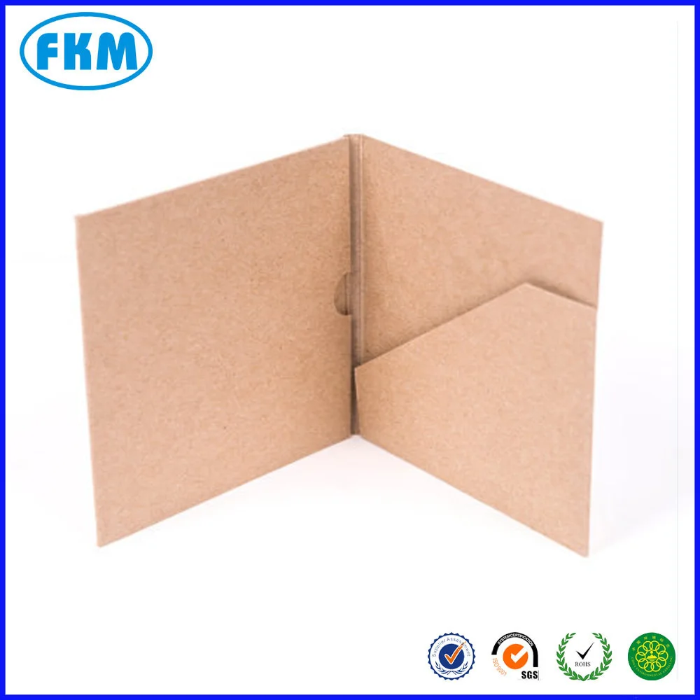 
10 Kraft CD Cases 2 Pocket | Wedding Favor | Photography Packaging | Recycled | Box Item #2 