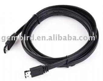 CC-ESATA-DATA-6 eSATA to eSATA data cable, 6ft, bulk package