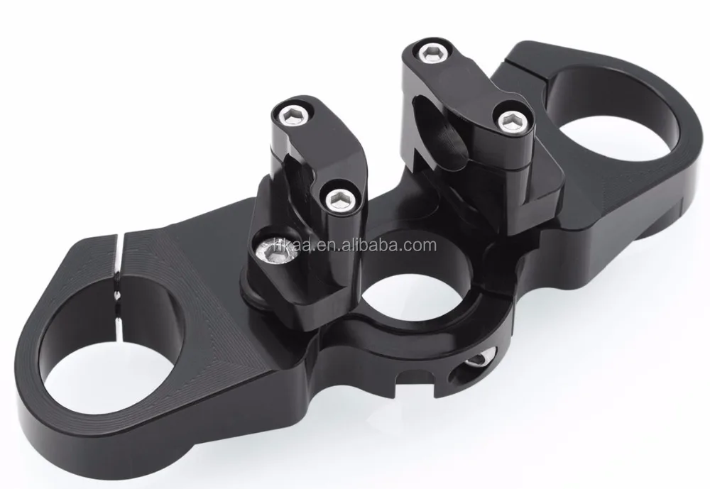 
Precision CNC Milling Aluminum Anodized Racing Motorcycle Triple Tree Clamps OEM China 