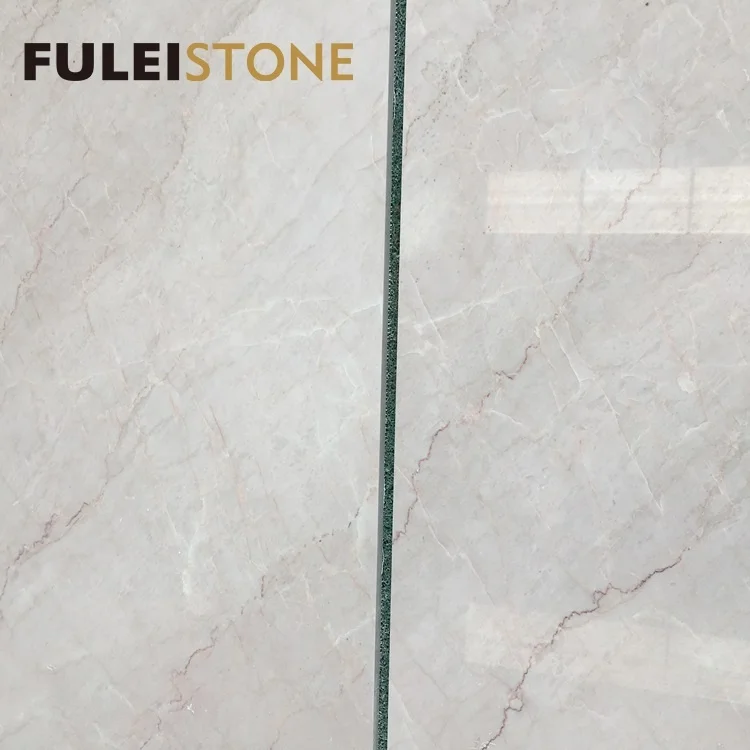 Polished Cheap Cream Pink Marble Floor Tile