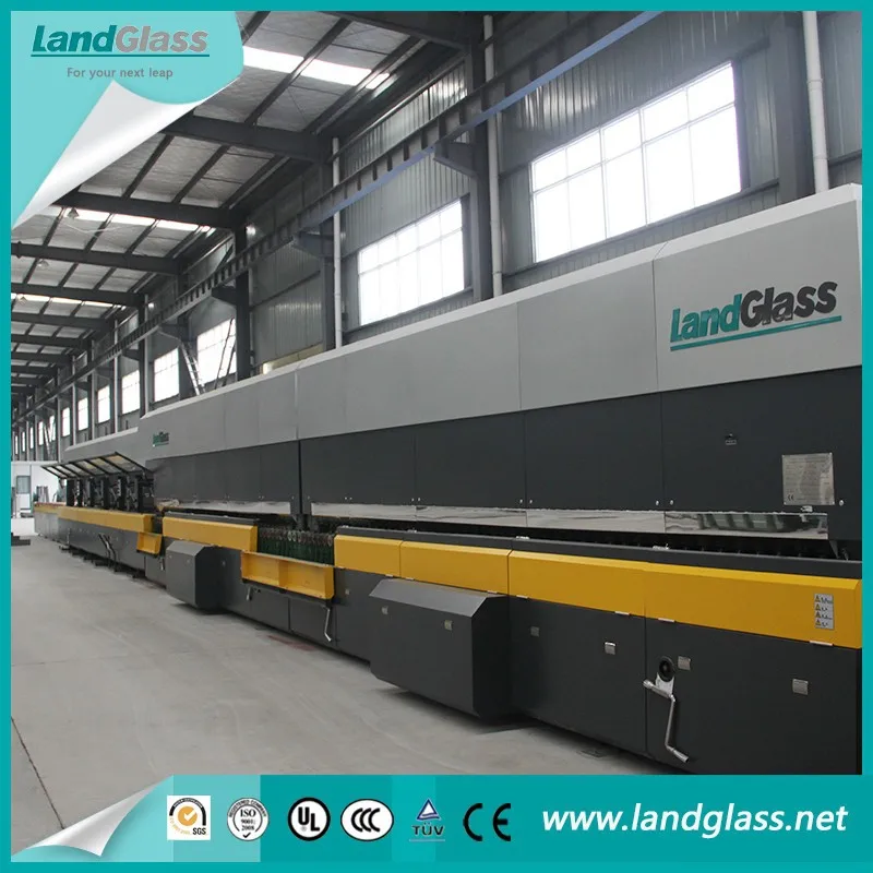 
LandGlass cost saving new 2019 flat Glass Tempering Machine production line 